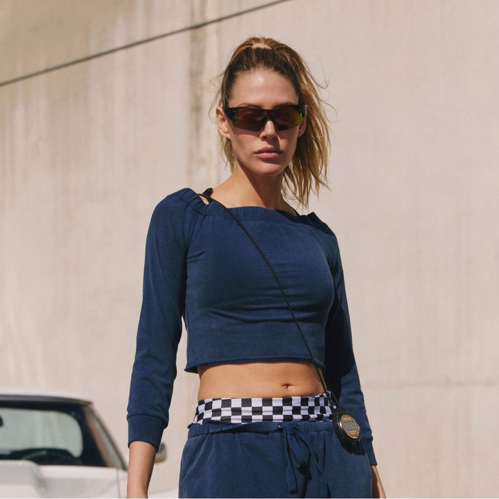 Free People Movement Hot Shot Easy Set Shirt Size M